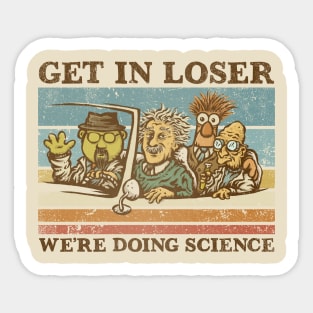 We're Doing Science Sticker